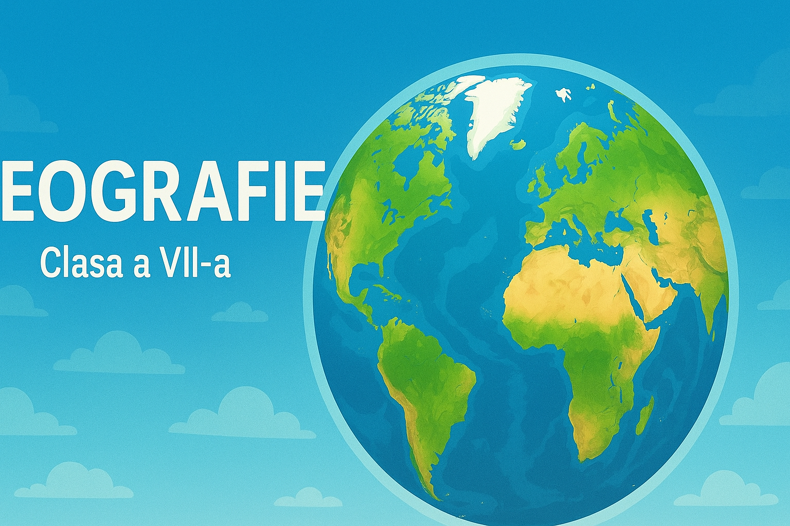 Geografie clasa a VII-a